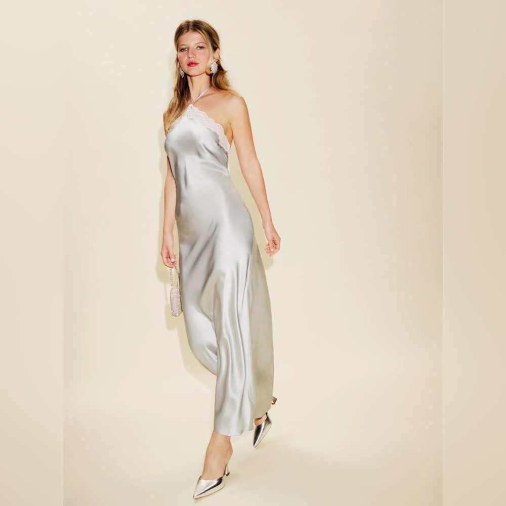 Reformation Aara Silk dress: Size small, worn once